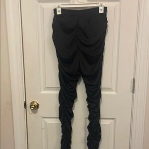 SHEIN Black Leggings Comfortable Versatile Bottoms